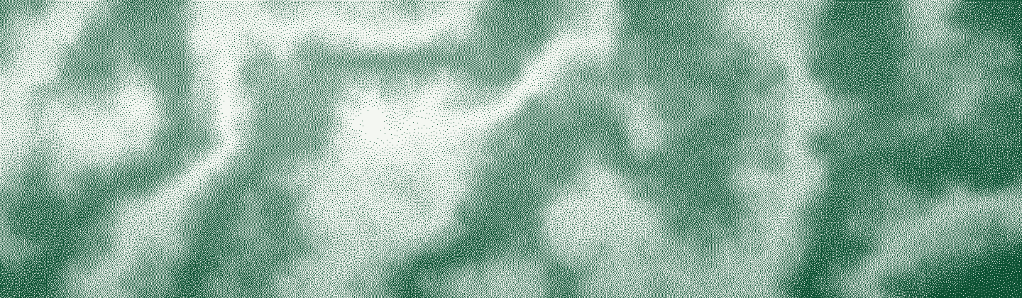 Warped drapery bands printed as a pine-on-paper dither